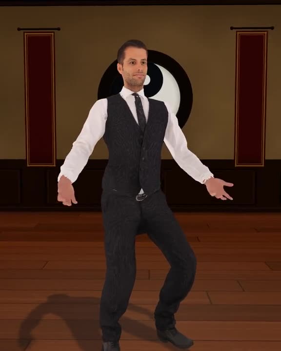 Sway the head and shake the tail